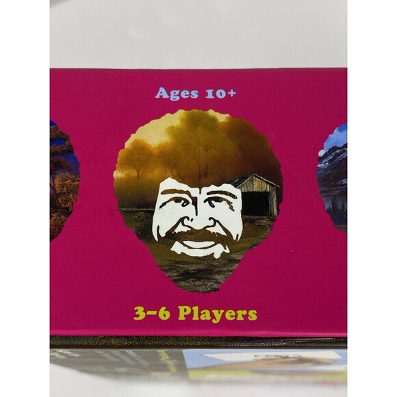 Bob Ross HAPPY LITTLE ACCIDENTS Drawing Party Game Ages 10+ BRAND NEW (2018) - Picture 14 of 16